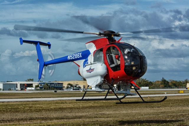 MD Helicopters MD 500 (N5288X) - Collier Mosquito Control District Hughes H500 N5288X at KAPF. 02-02-2019