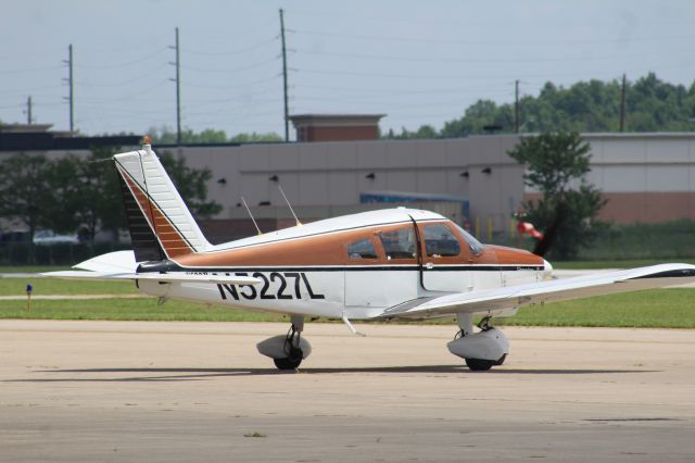 Piper Cherokee (N5227L) - Indy South Airport in Greenwood, Indiana KHFY