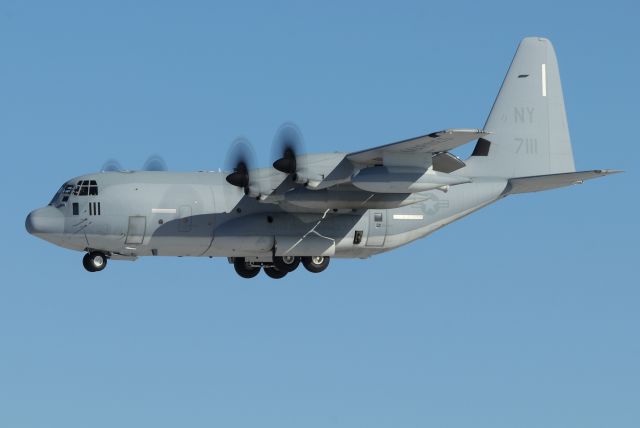 Lockheed C-130 Hercules (16-7111) - 'YANKY 92' from VMGR-452 finishing up some pattern work before heading back home to Stewart Air National Guard Base