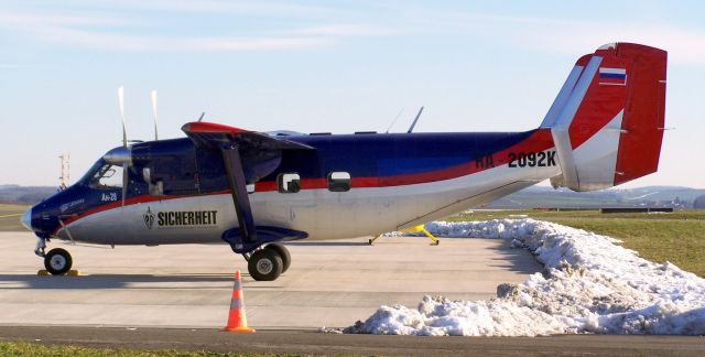 Antonov An-28 (RA-2092K) - Refueling stop