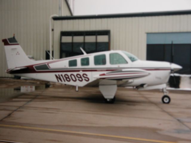 Beechcraft Bonanza (36) (N1809S) - Picture taken by former owner.