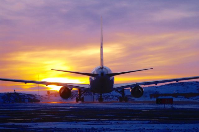 BOEING 767-300 (C-FGSJ) - It was so cold out shooting this plane today. -39 with the Wind Chill in Iqaluit, Nunavut on March 1, 2016