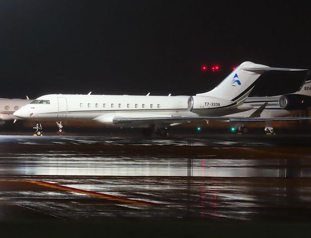 Bombardier Global 5000 (T7-3338) - Photo taken on Feb 05, 2024.