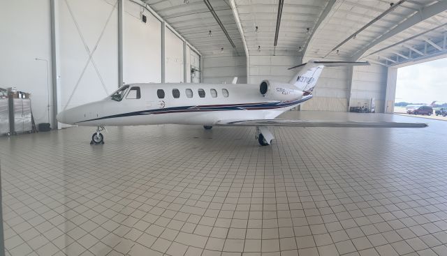 Cessna Citation CJ1 (N370RP) - CJ2+ hangared at McKinley Air