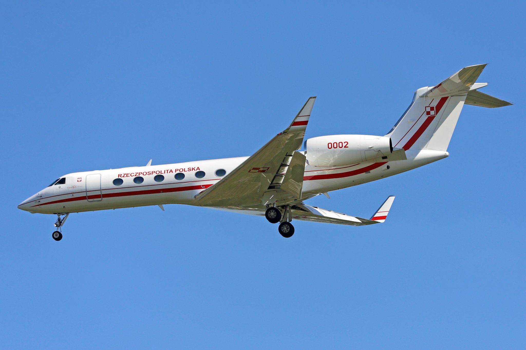 Gulfstream Aerospace Gulfstream V (0002) - Photo taken on September 3, 2021.