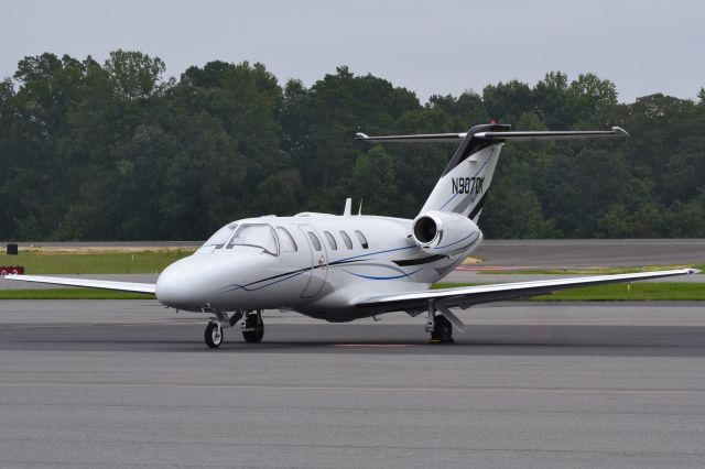 Cessna Citation CJ1 (N907DK) - MSW AVIATION LLC at KJQF - 9/25/18