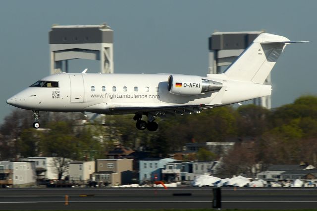 Canadair Challenger (D-AFAI) - Franken-aur 2277 arriving from Keflavik