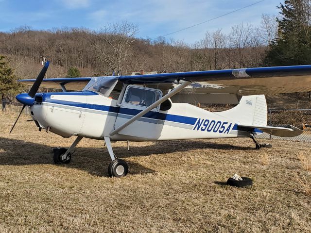 Cessna 170 (N9005A) - Blairstown, NJ