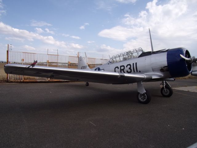 North American T-6 Texan (F-AZTL) - Date Photo 19/09/2020. Journées du patrimoine 2020