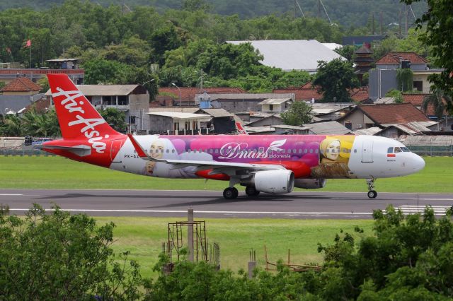 Airbus A320 (PK-AZN) - "Shireen Sungkar-Dnars Indonesia" livery