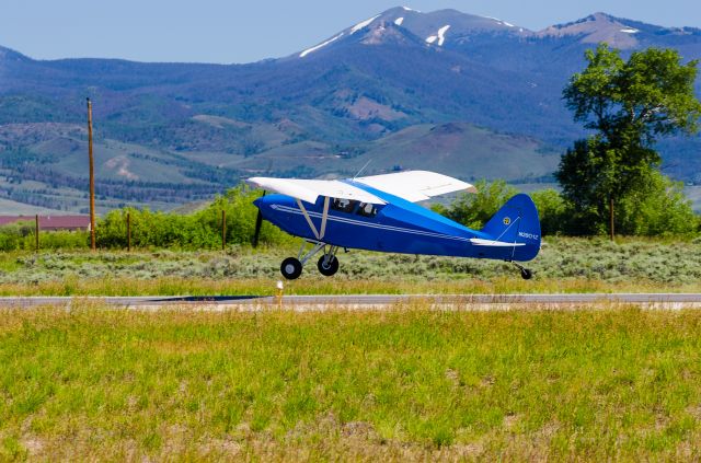 Piper PA-16 Clipper (N2801Z) - 2017 Annual EAA Fly-In & Pancake Breakfastbr /Granby-Grand County Airport