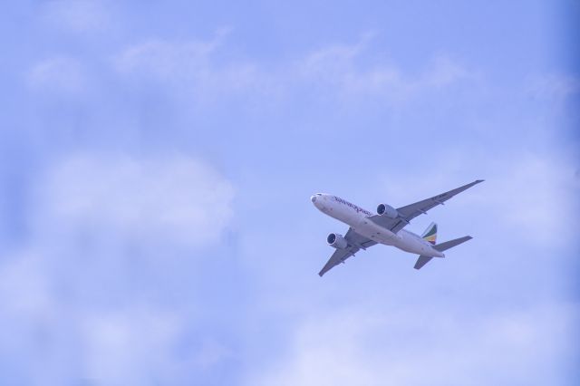 BOEING 777-200LR (ET-ANO) - ET-ANO after departing HAAB on 7 January 2022