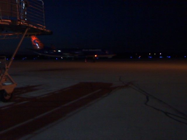 Boeing 737-800 (N804SY) - Standing on the tarmac waiting for the veterans to deplane from the Honor Flight. Roughly 200 vets were welcomed home. 4/26/12