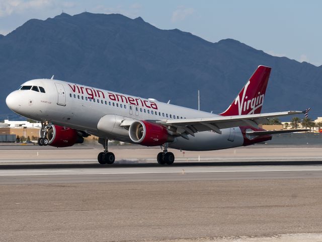 Airbus A320 (N847VA) - Scarlet O Air 3/22/2014