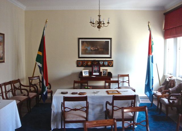 — — - The South African Air Force Memorial Room at the Rand Club, Johannesburg, 2011.