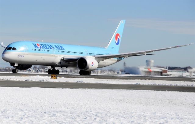 Boeing 787-9 Dreamliner (HL7207) - nosing up......