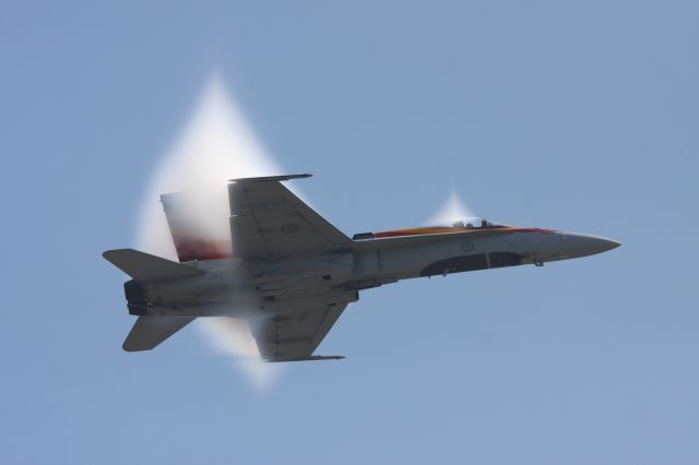 N796 — - Canadian CF-18 at high speed.