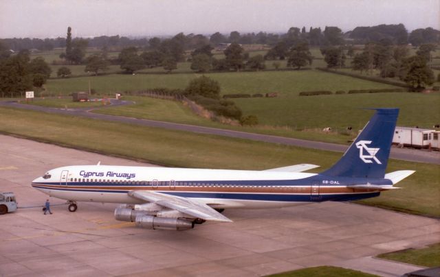 Boeing 707-100 (5B-DAL) - Date 29/08/86 C/n 17631 