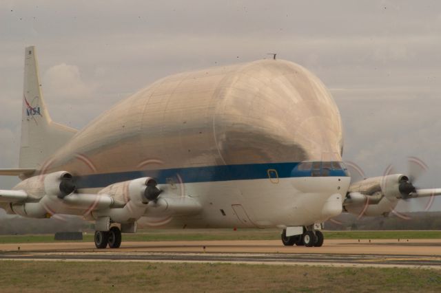 Aero Spacelines Super Guppy (N941NA) - Fueling stop in Austin.