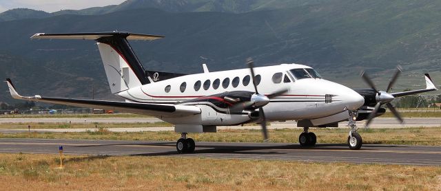 — — - Beechcraft Kingair 350 at Heber City, Utah