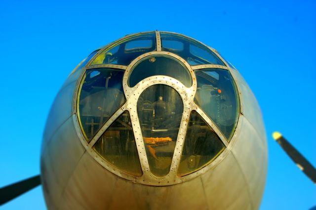 Boeing B-29 Superfortress — - Close up detail of the nose of a B-29