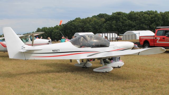 AMD CH-650 Zodiac (N65CT) - Parked during the 2022 Simsbury Fly-In.