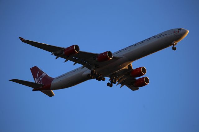 Airbus A340-600 (G-VRED)