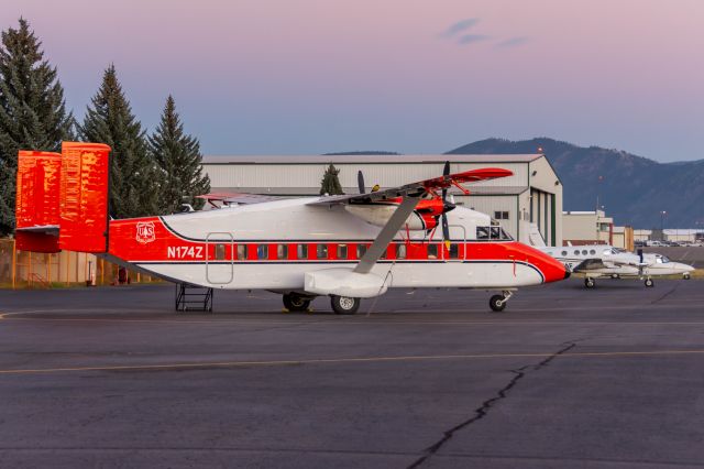 Short SD3-60 (N174Z) - Missoula Smokejumpers Shorts 360 resting in September