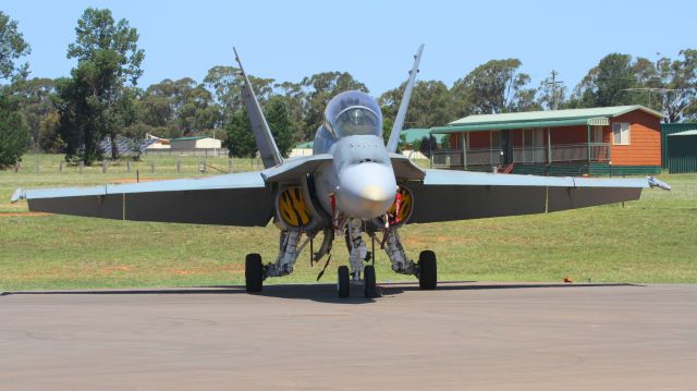 McDonnell Douglas FA-18 Hornet — - Temora air show 2015 RAAF Hornet