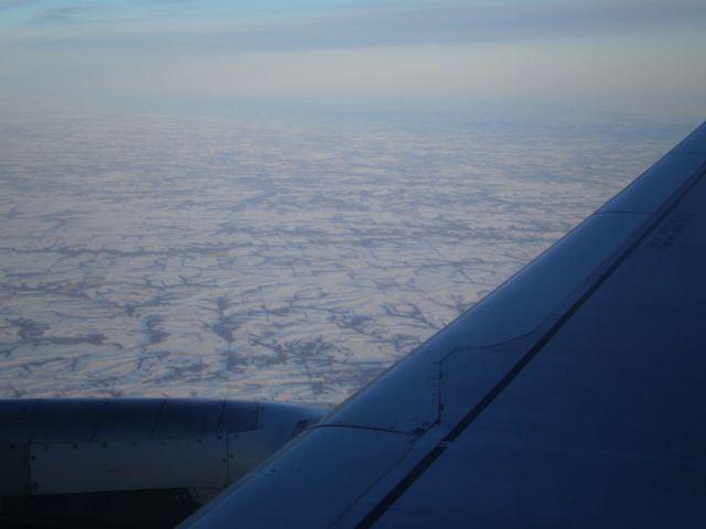 Airbus A319 (N365NB) - in flight from KMCI to KMSP on 02 09 2011