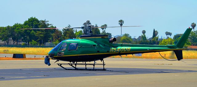 Eurocopter EC-635 (N540DB) - Preparing for take off, following fuel fill  06-04-2013br /