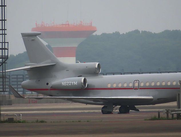 Dassault Falcon 7X (N622YM) - I took this picture on Aug 19, 2019.