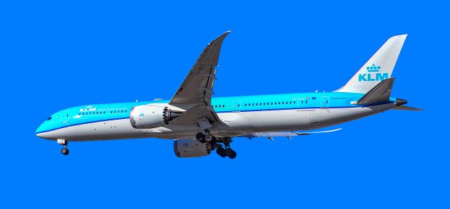 Boeing 787-9 Dreamliner (PH-BHD) - PH-BHD KLM Royal Dutch Airlines Boeing 787-9 Dreamliner s/n 38763 - Harry Reid International Airport  KLASbr /Photo: TDelCorobr /January 16, 2024