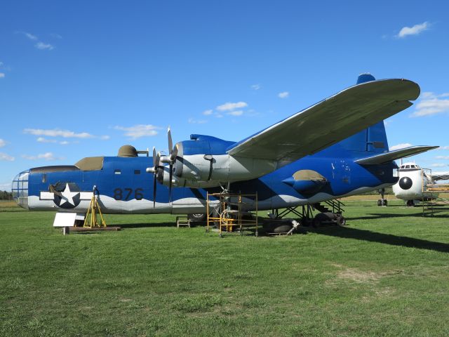 KYIP — - During World War II, a total of 18,482 B-24 Liberator bombers were built at five different locations, including a large number at Willow Run Airport, by the Ford Motor Company. During the war, , the U.S. Navy determined that it needed long-range submarine patrol aircraft for the North Atlantic. Early on, B-24Ds from the USAAF, were used and given the designation of PB4Y-1 , with the . \ letters PB indicating Patrol Bomber. The Navy designated three B-24Ds as XPB4Y-2s for modification and on 20 September 1944, the first PB4Y-2 made its maiden flight. The Navy took delivery of the first PB4Y-2, the Sea Liberator, in July 1944 but ~fficially dubbed it the Privateer.