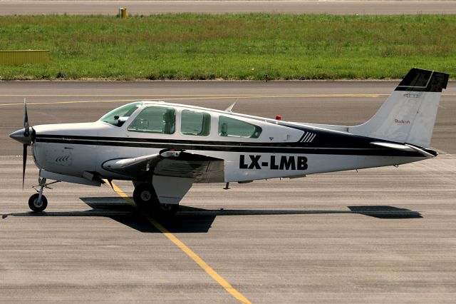 Beechcraft Bonanza (33) (LX-LMB) - NEW REG. N121JF