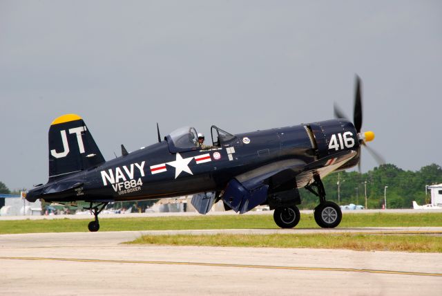 VOUGHT-SIKORSKY V-166 Corsair (N713JT) - 2013 Sun n Fun Parade of Planes