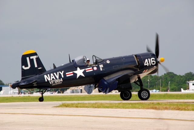 VOUGHT-SIKORSKY V-166 Corsair (N713JT) - 2013 Sun n Fun Parade of Planes