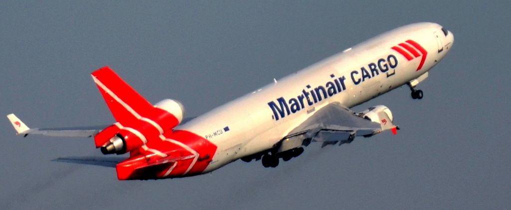 Boeing MD-11 (PH-MCU) - MD11 Martinair Cargo take off from Schiphol- Amsterdam