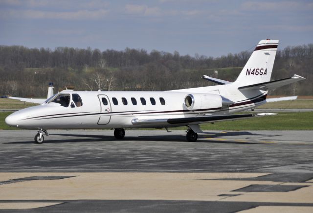 Cessna Citation V (N46GA) - Seen at KFDK on 4/9/2009.