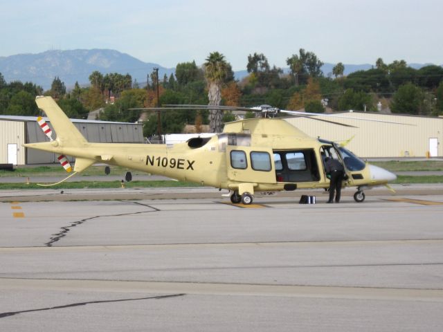 SABCA A-109 (N109EX) - Parked at Fullerton