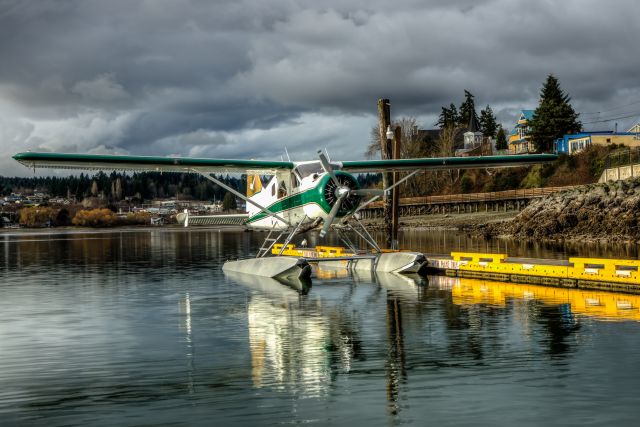 ASAP Beaver (N8523) - De Havilland Beaver Floatplane at the Poulsbo Marina, Poulsbo WA.