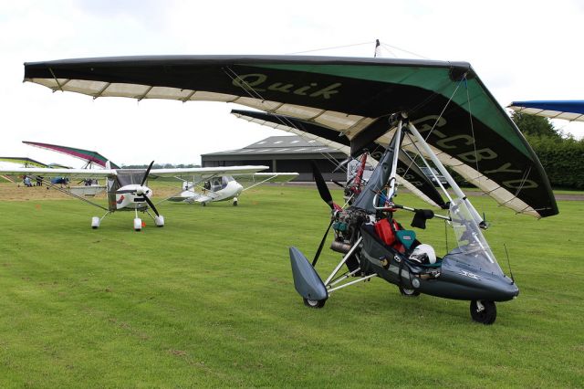 Unknown/Generic Microlight aircraft (G-CBYO) - Solar Wings Pegasus Quik