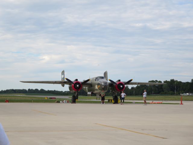 North American TB-25 Mitchell (N3476G) - North American B-25J Mitchell @ Porter County Regional from Collings Foundation