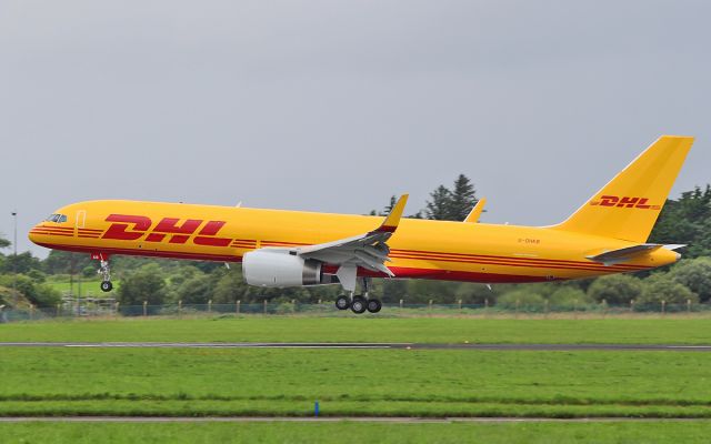 Boeing 757-200 (G-DHKB) - dhl b757-256(pcf) g-dhkb training at shannon 4/8/16.