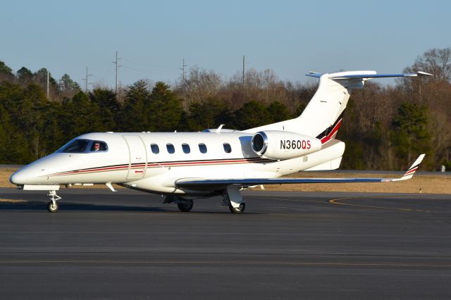 Embraer Phenom 300 (N360QS) - at KJQF - 2/21/21