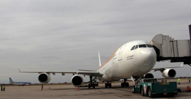 Airbus A340-600 (EC-IOB) - A 346 PLATAFORMA SACO