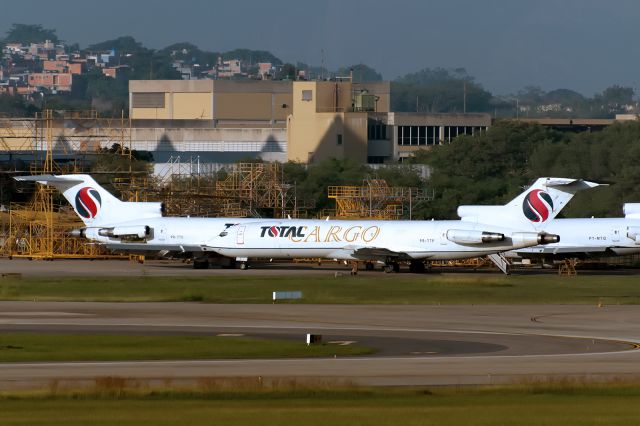 Boeing 727-100 (PR-TTP) - Total Fleet grounded for maintenance and repairs- Galeão(Rio de Janeiro)br /TAP Hangar