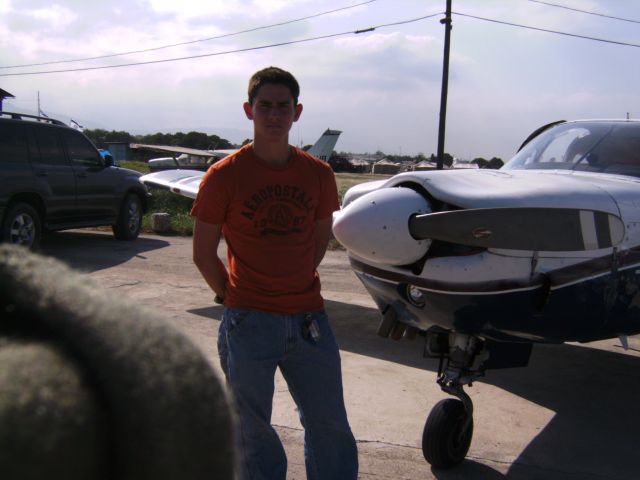 Piper Saratoga (N316AP) - This picture was taken right after flying from KOPF to MTPP about a week after the earthquake.