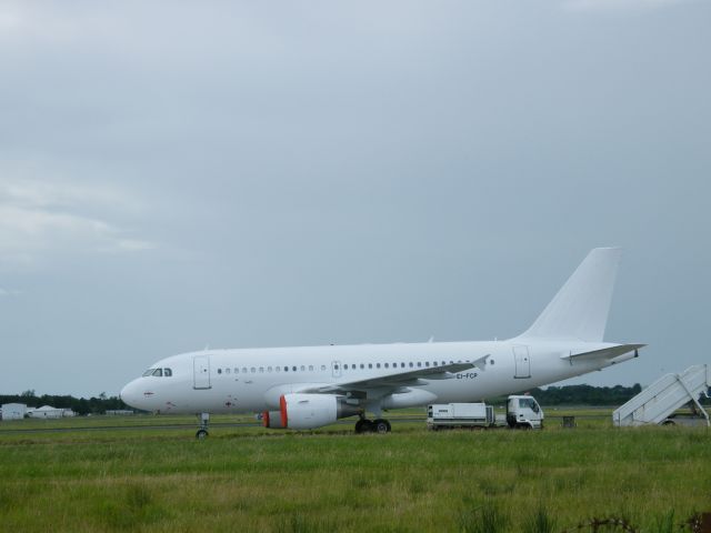 Airbus A319 (EI-FCP) - EI FCP AIRBUS 319-111 CN 1180 EX IBERIA ALL WHITE ARR FROM MADRID 15/04/13 FOR MAINTENANCE EX EC HGS TAKEN 27/07/13