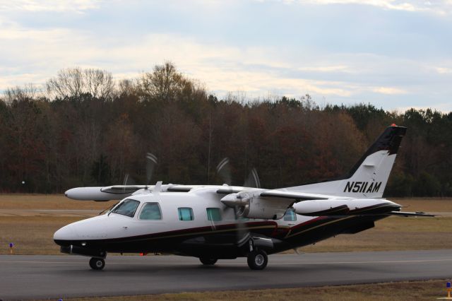 Mitsubishi MU-2 (N511AM) - Very amazing catch! Heard it across the airport.